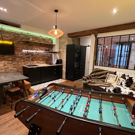 Good Vibes Luxurious Loft In Paris 11Th, With Ac & Table Football Apartman Kültér fotó