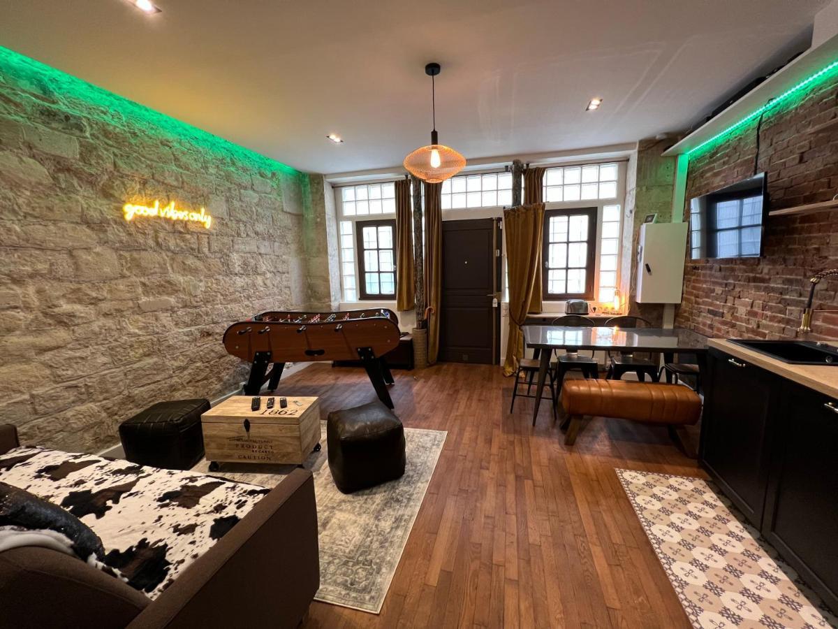 Good Vibes Luxurious Loft In Paris 11Th, With Ac & Table Football Kültér fotó