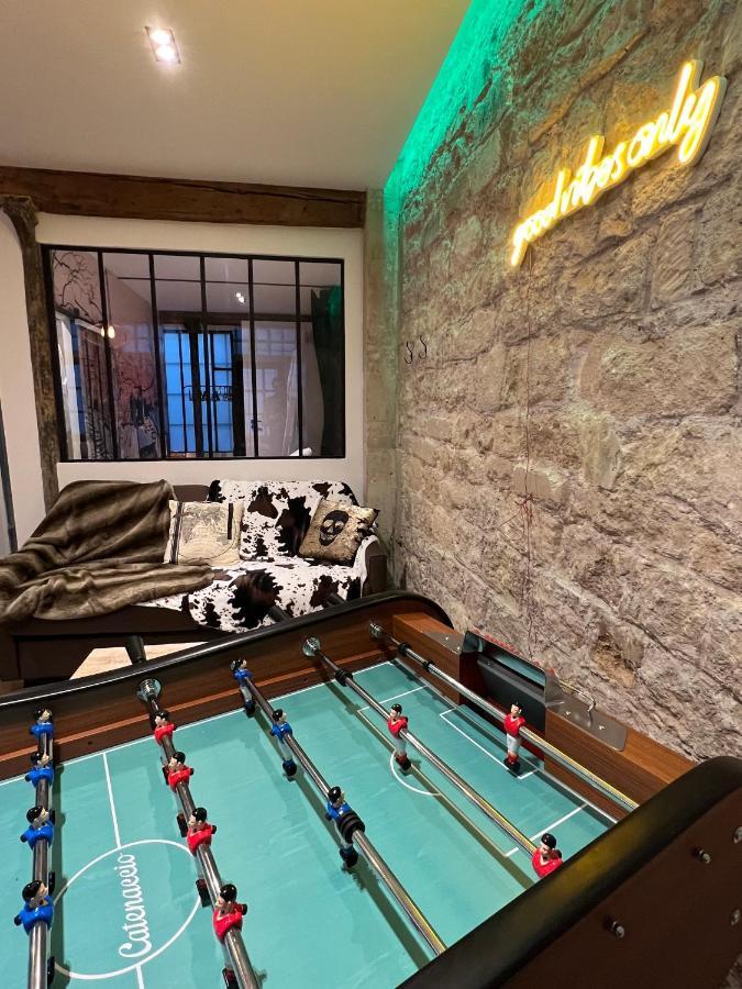 Good Vibes Luxurious Loft In Paris 11Th, With Ac & Table Football Apartman Kültér fotó